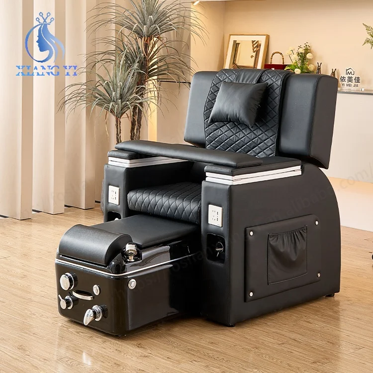 Modern Beauty Salon Reclining Massage Nail Manicure Table Foot Spa Pedicure Sofa Chair