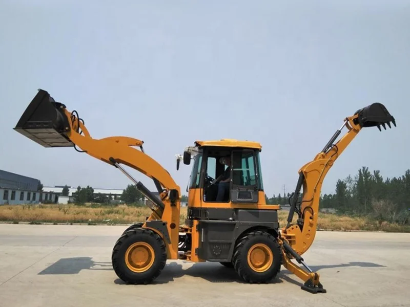 Agricultural Machinery Tractor with Loader SHANMON Backhoe Loader 388H XC870K ZL963 Wheel Loader with 4 in 1 Bucket