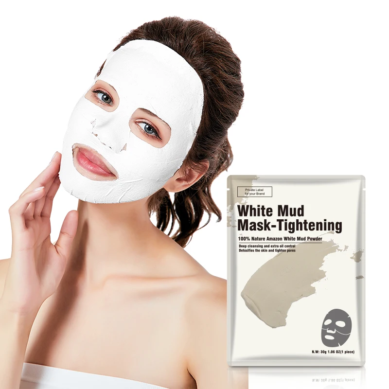 Private label top seller dropshipping white  anti aging face sheet mask skincare
