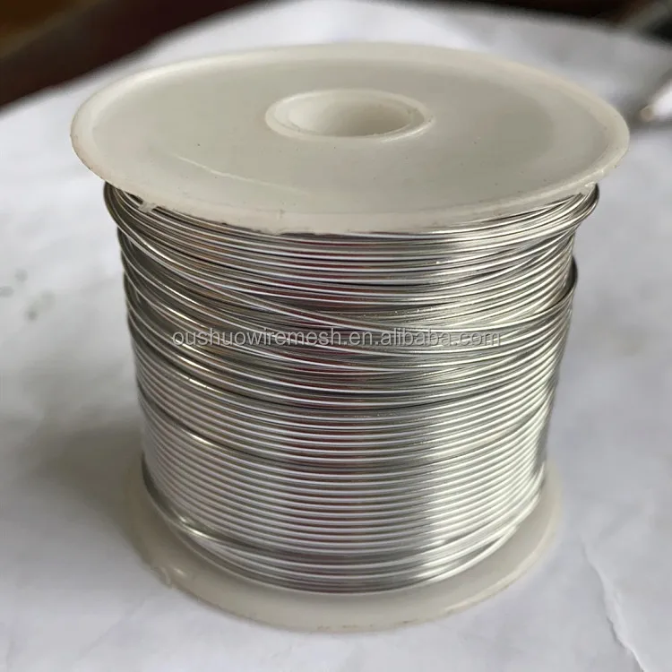 1mm 2mm 3mm 4mm 5mm Silver color craft aluminum wire anodized bonsai aluminum training wire for tree making