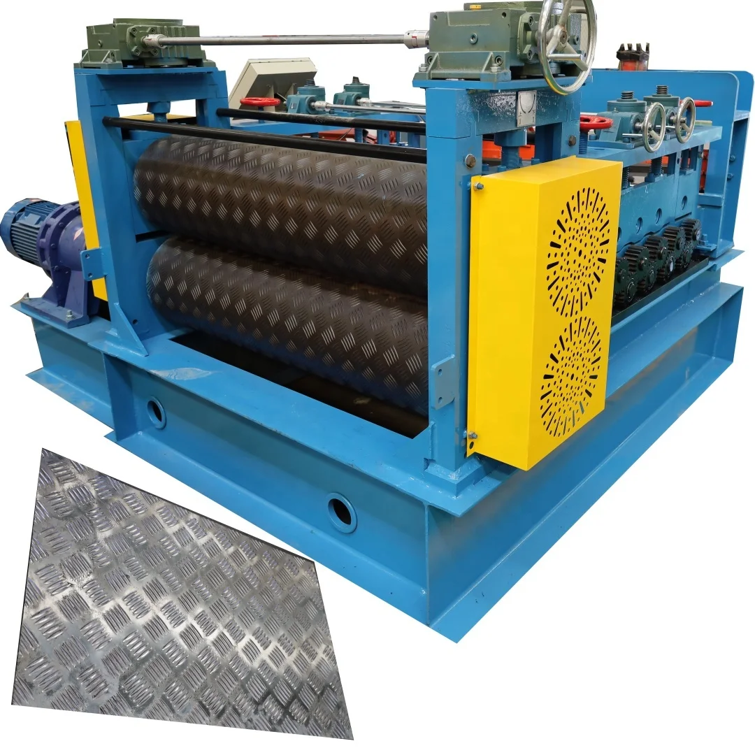 High Good Quality Aluminum Roll Embossing Machine Steel Roll Forming Machine