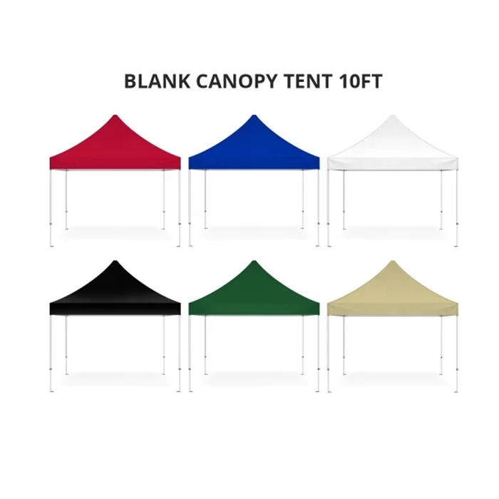 10 x10 ft Portable christmas promotion  Canopy Tent  Solid Color  In Stock sales