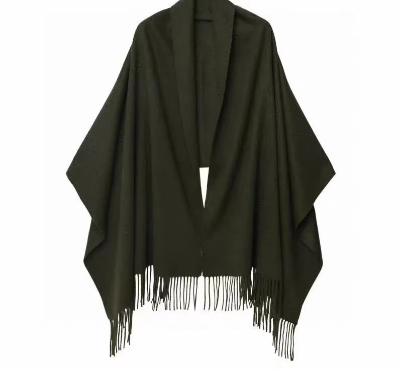 plain colour knit scarf cashmere black scarf dubai  women inner mongolia cashmere scarfs