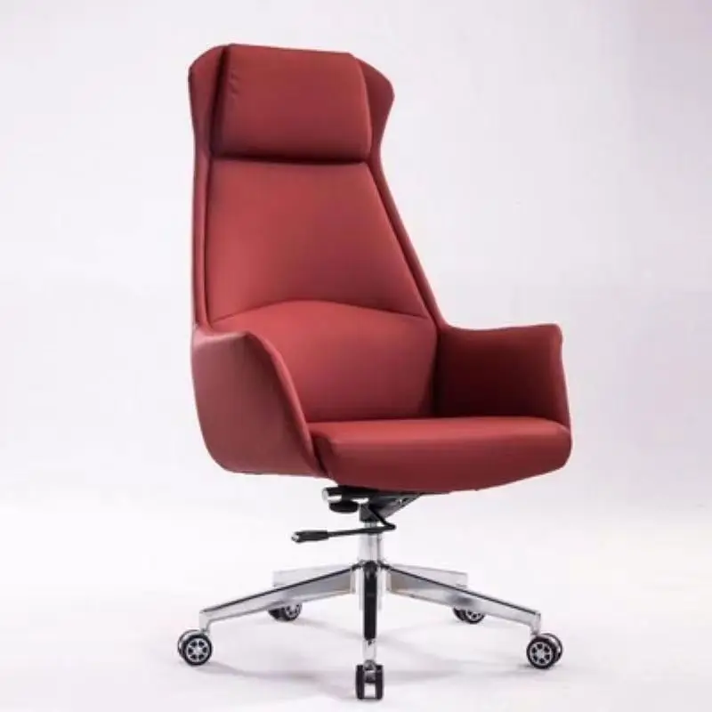 Modern Minimalist Leather Boss Chair Home Computer Chair Office Chair