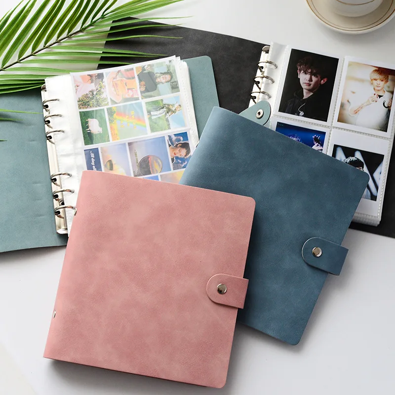 Custom Traditional Waterproof Korean Style Card Digital Wedding Leather Photo Albums For Kodak