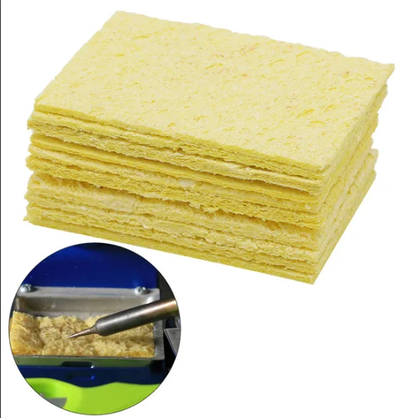 
High quality soldering iron cleaning sponge welding iron cleaning sponge high temperature cleaning sponge 