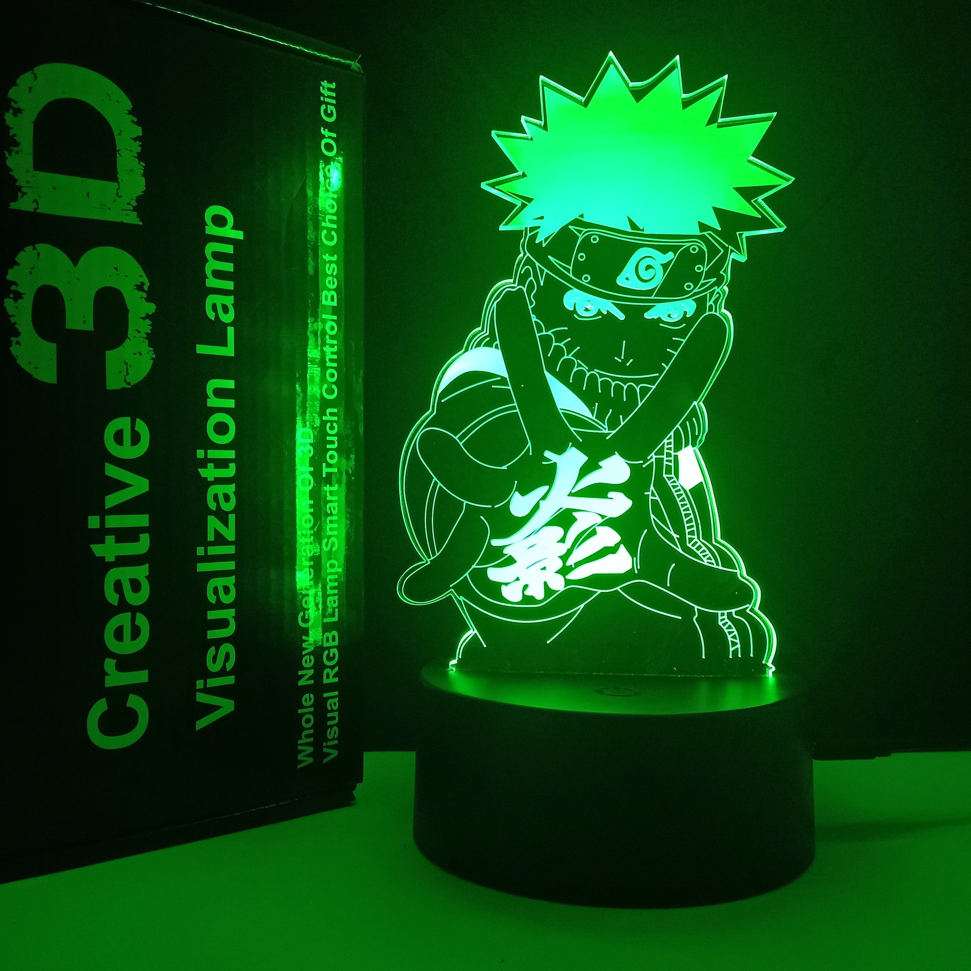 Free Shipping Anime Designs 3D Lamps Remote Control 16 LED Colors 4 Modes Drop Shipping 3D Illusion Lamps Hot Selling