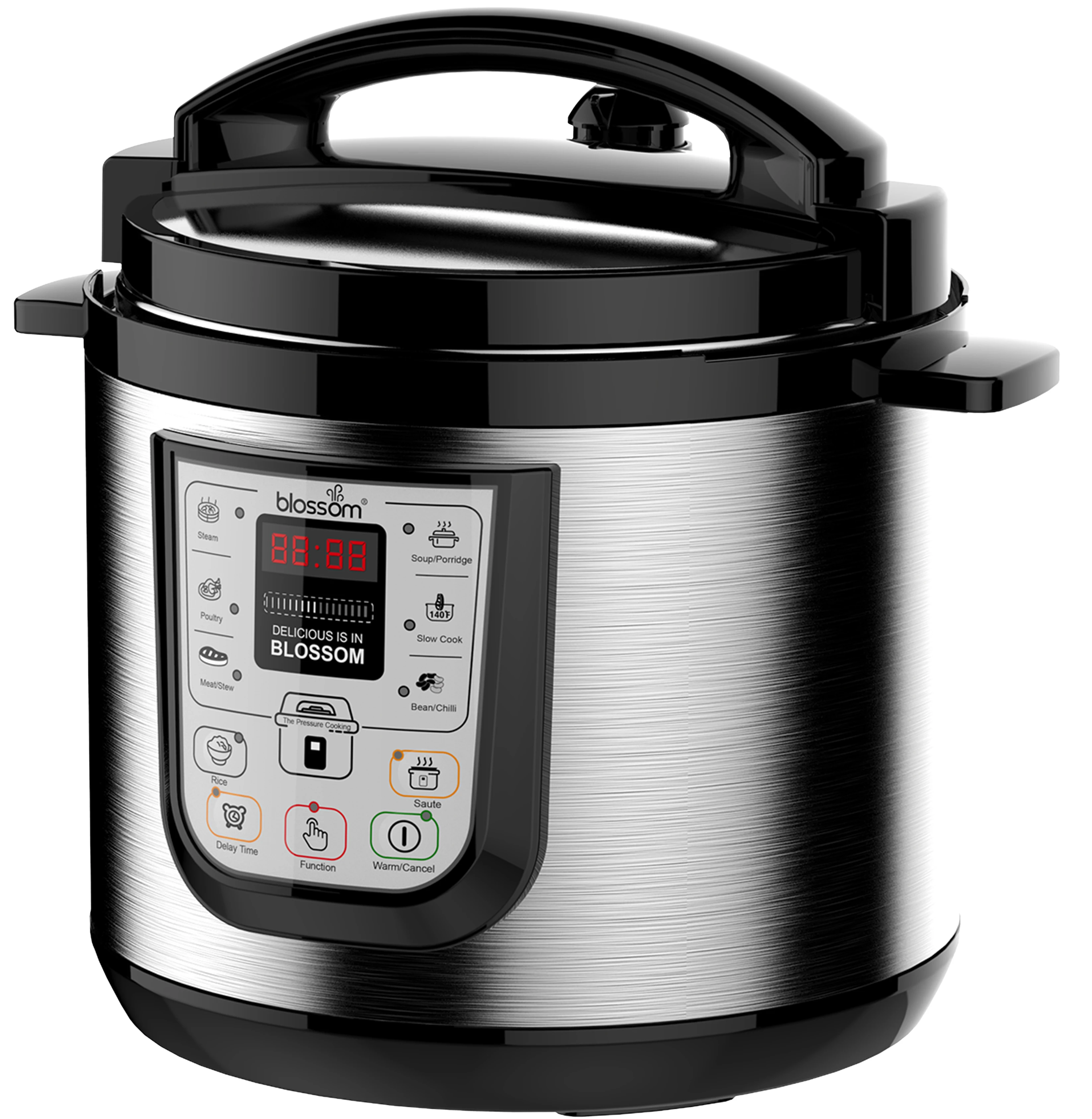 automatic 6L 220V 80Kpa freon-free Aluminum inner pot restaurant Multi functional electric pressure cooker
