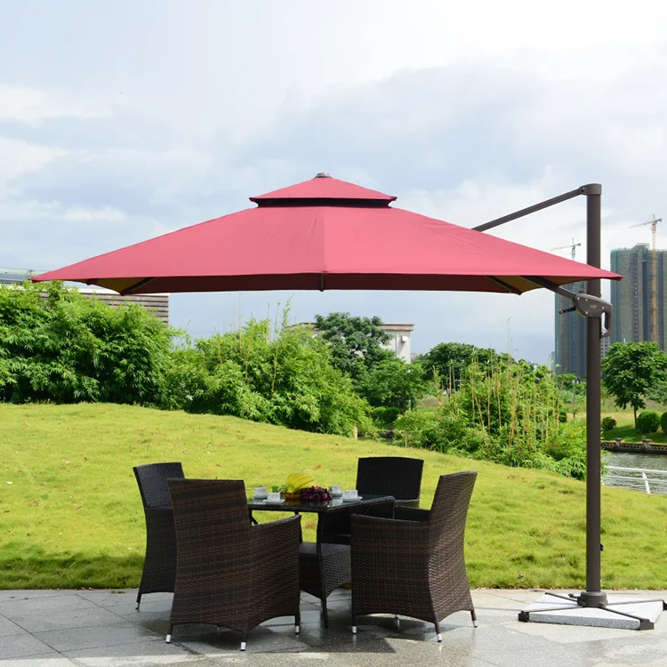 outdoor side pole umbrella sombrilla de patio umbrella parasol