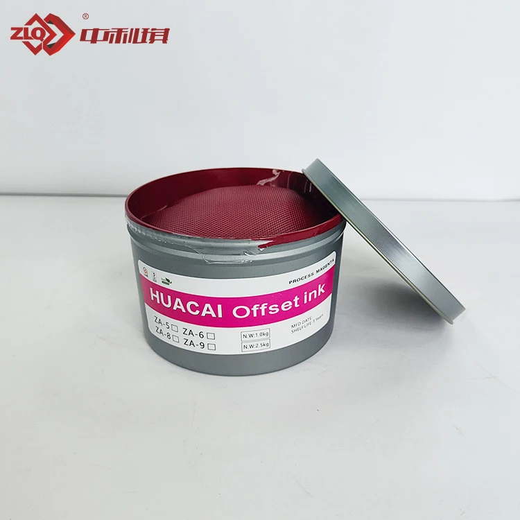 Смещенные чернила на основе растворителя лист цвета Pantone подаваемый офсетными чернилами для книг бумажные офсетной печати