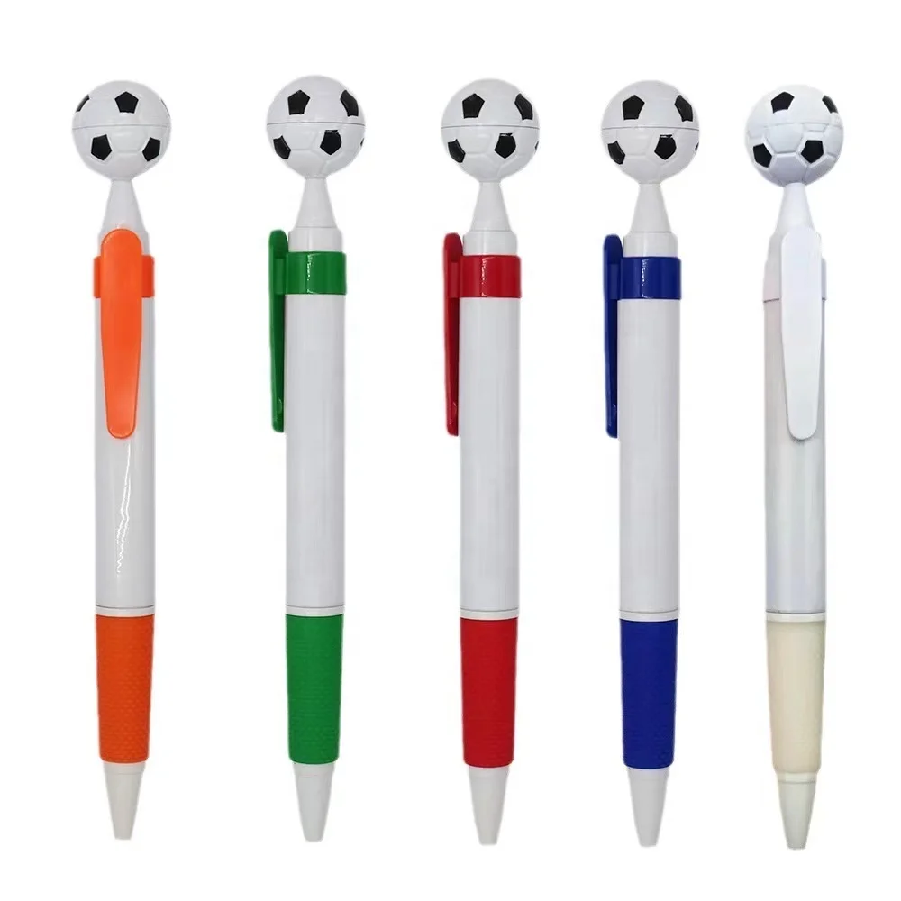 Cheap Customized Logo Print Promotional football pen Soccer Ball Pen for souvenirs pen with custom logo
