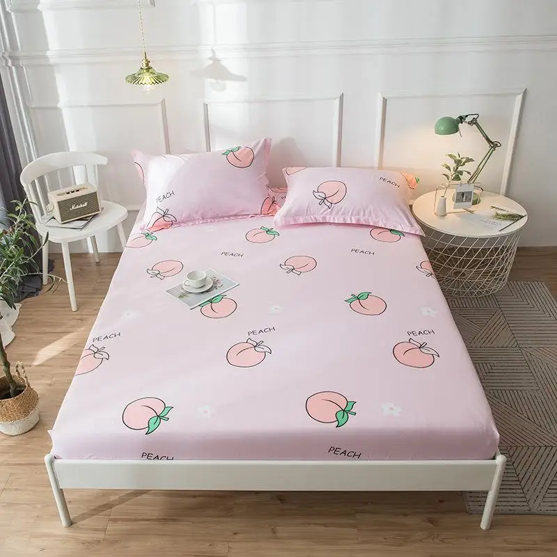 
Custom Good Price 1pc Qualified 100% Cotton Fabric Kids Bed Sheet For Baby Quilt 