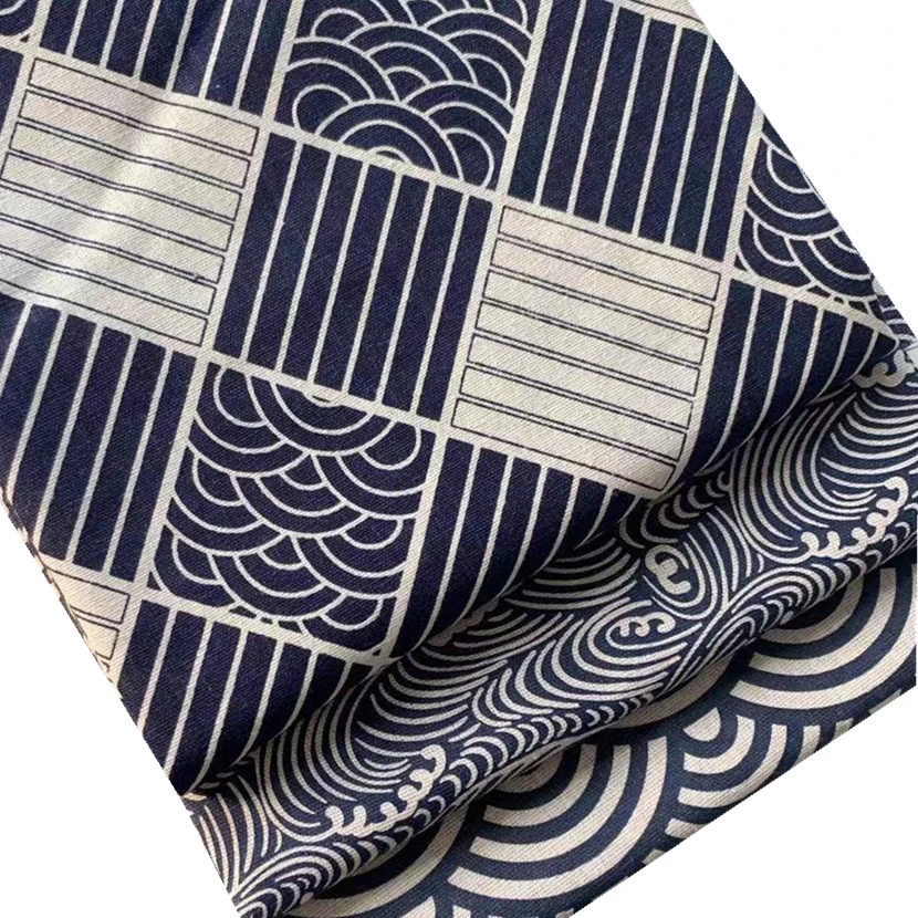 china Hot sale and high quality wholesale home Textile upholstery printed 100 linen fabric
