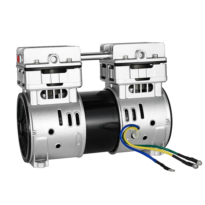 DC12V /24V 750W brushless Air compressor pump 1HP DC Air compressor Motor inverter air compressor oil free