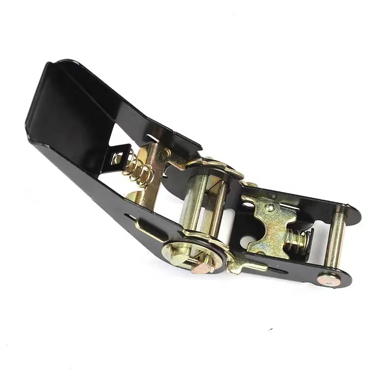 1inch black e coated ratchet buckle
