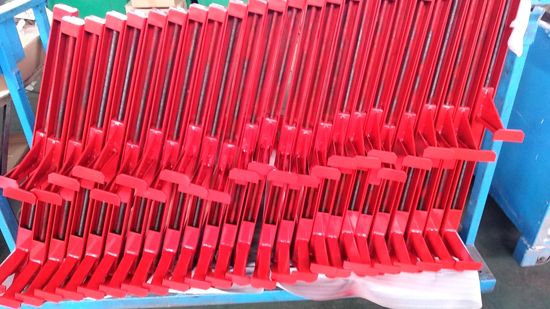 Parapet Wall Temporary Guardrails Slab Clamp for Construction Standing Seam Roof Clamp