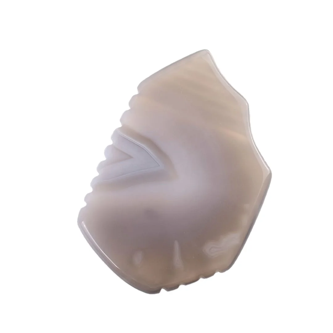 Лидер продаж Серый агат инструмент для массажа лица спа гуаша доска