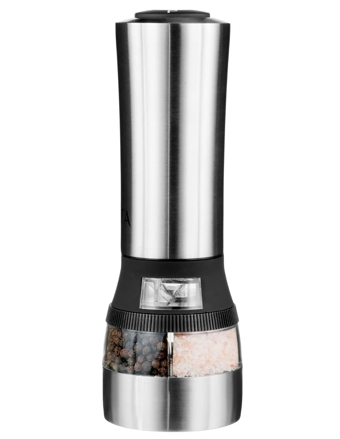 New Design Hot Selling 2 in 1 Burr Grinder Stainless Steel Electric Pepper Mill Electric Pepper Grinder