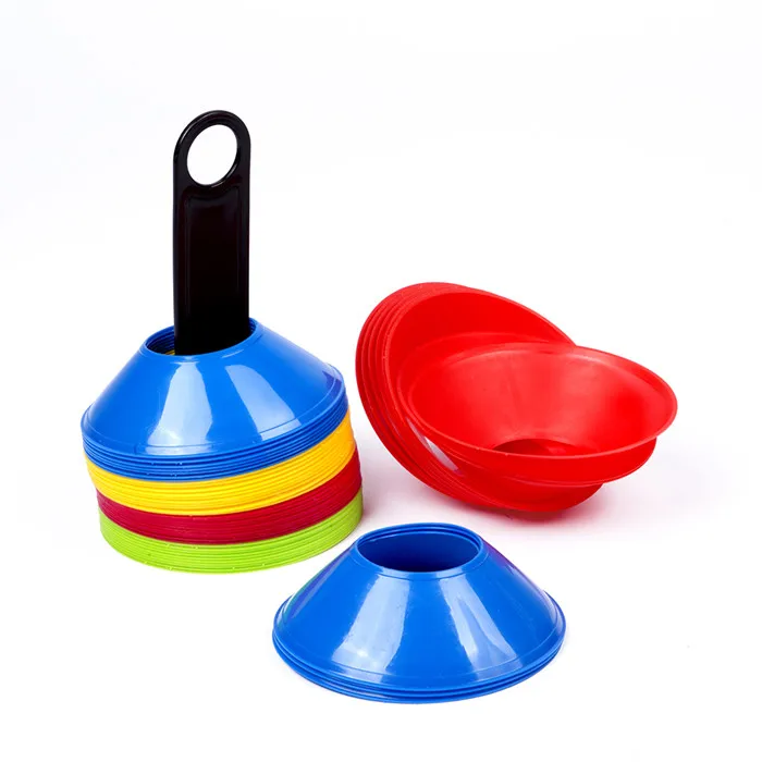 Wholesale  50 Pack Soccer Cones Disc Cone Sets with Holder and Bag for Training, Football,Kids,Sports Disc Cones