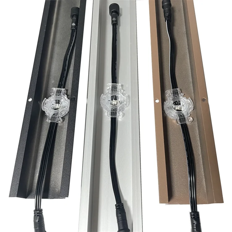 Rgbic Permanent Holiday Outdoor Christmas Ucs2904 Exterior Pixel Led Point Light Exterior Lighting Outdoor Waterproof