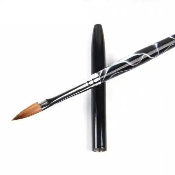 
Factory OEM Nail Art Brushes Metal Rod Acrylic Drill Pipe Nail Brush 