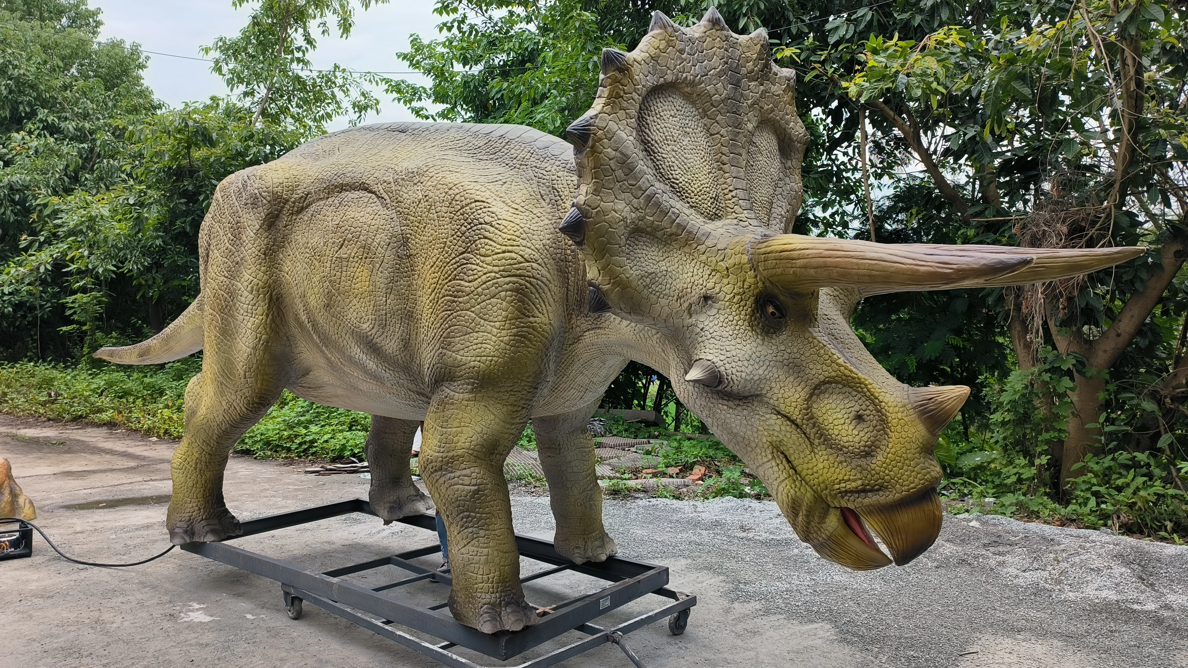 High quality real size animatronic dinosaur model for sale