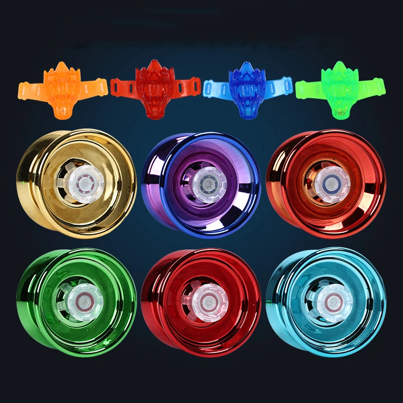 Оптовая продажа детские игрушки из сплава Yo-yo градиентные Цветные Игрушки для разных