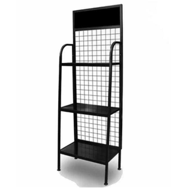 2022 Wholesale 3 Tier Powder Tools And Engine Oil Storage Display Shelf Wire Shelves Of Island Frame Supermarket Rack Shelf