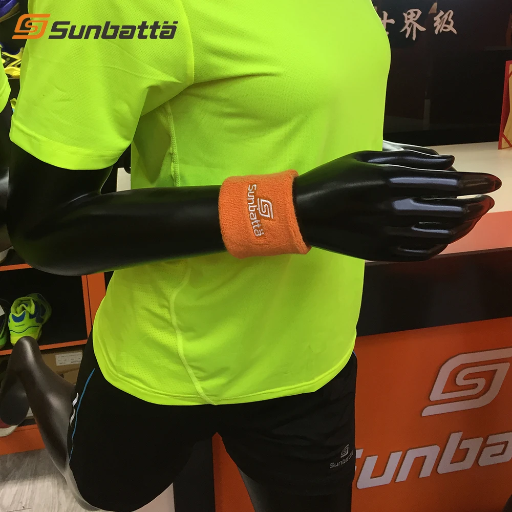 Sunbatta Chinese factory cheap Cotton sweatband wristbands