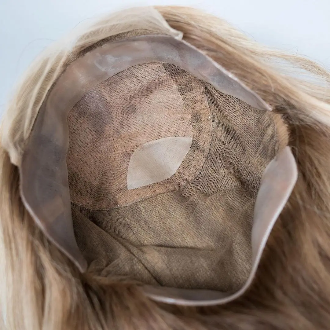 Медицинский парик из натуральных волос