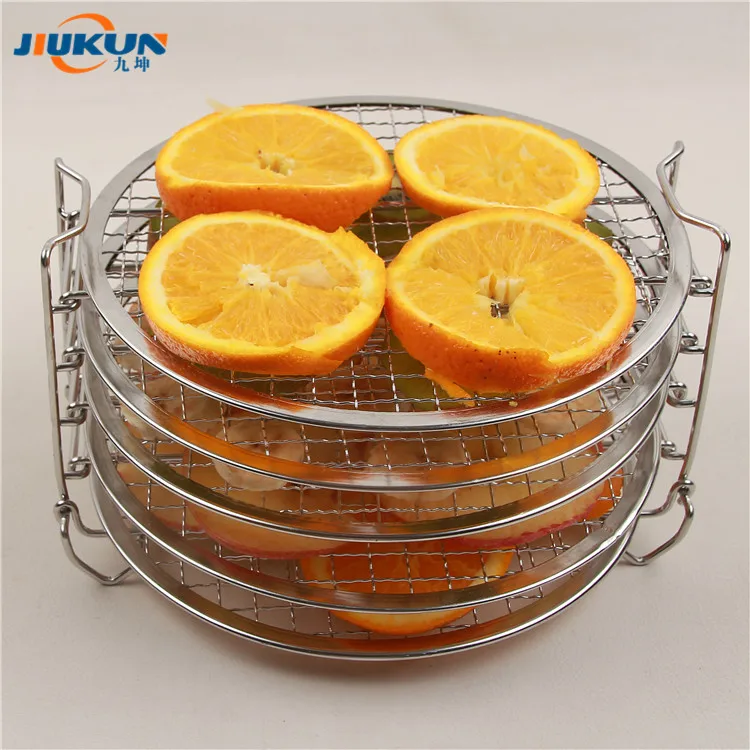Safe and durable stainless steel dehydration rack Dishwasher safe, which make it easy to clean