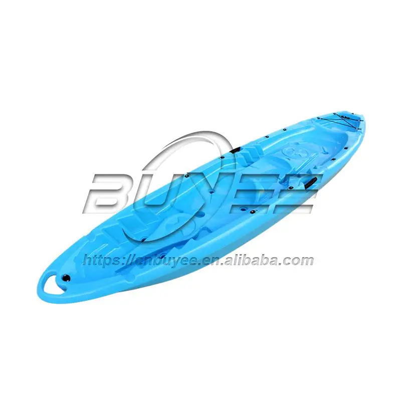 Wholesale china manufacturer fishing kayak 2 person canoe family sit on top kayak for sale