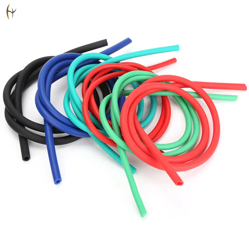 Colored High Elasticity Dipped Latex Rubber Tube, Slingshot Rubber, Latex Tubing