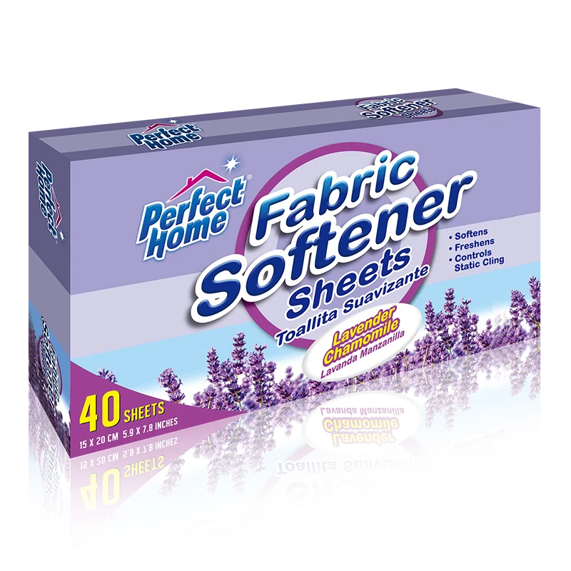 OEM factory price laundry shop products smell washing sheets fabric softener sheet