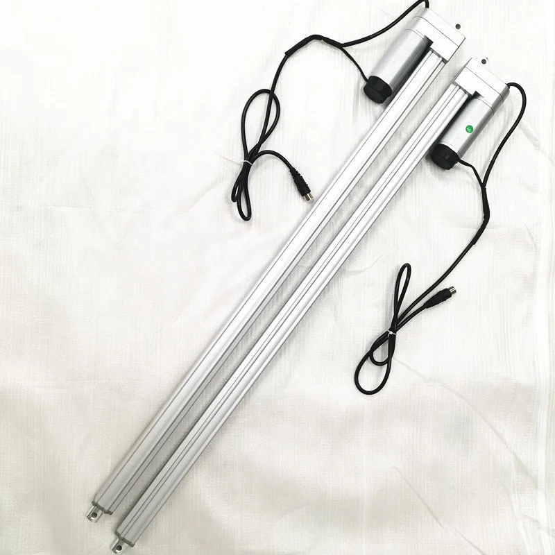 12v linear actuator 1000mm 800mm  stroke with hall sensor position feedback