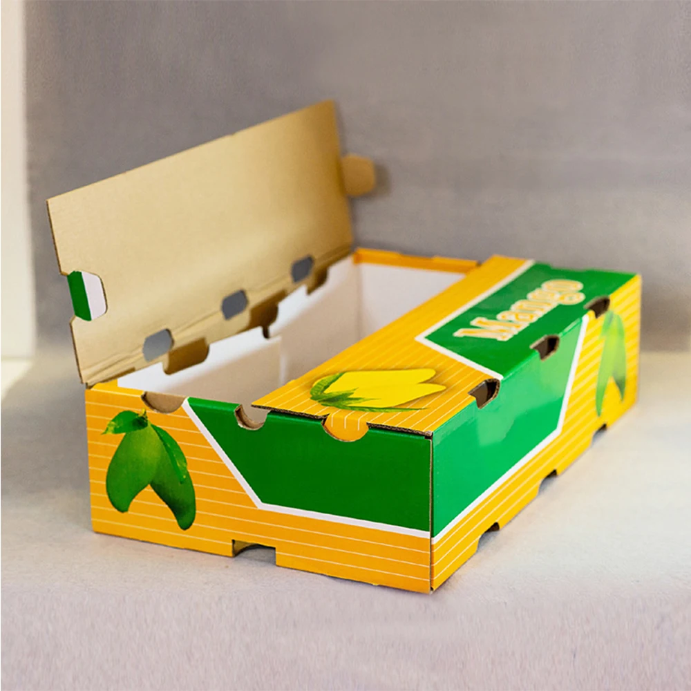 Fruit and vegetable tray opening stacking boxes universal fruit and vegetable gifts