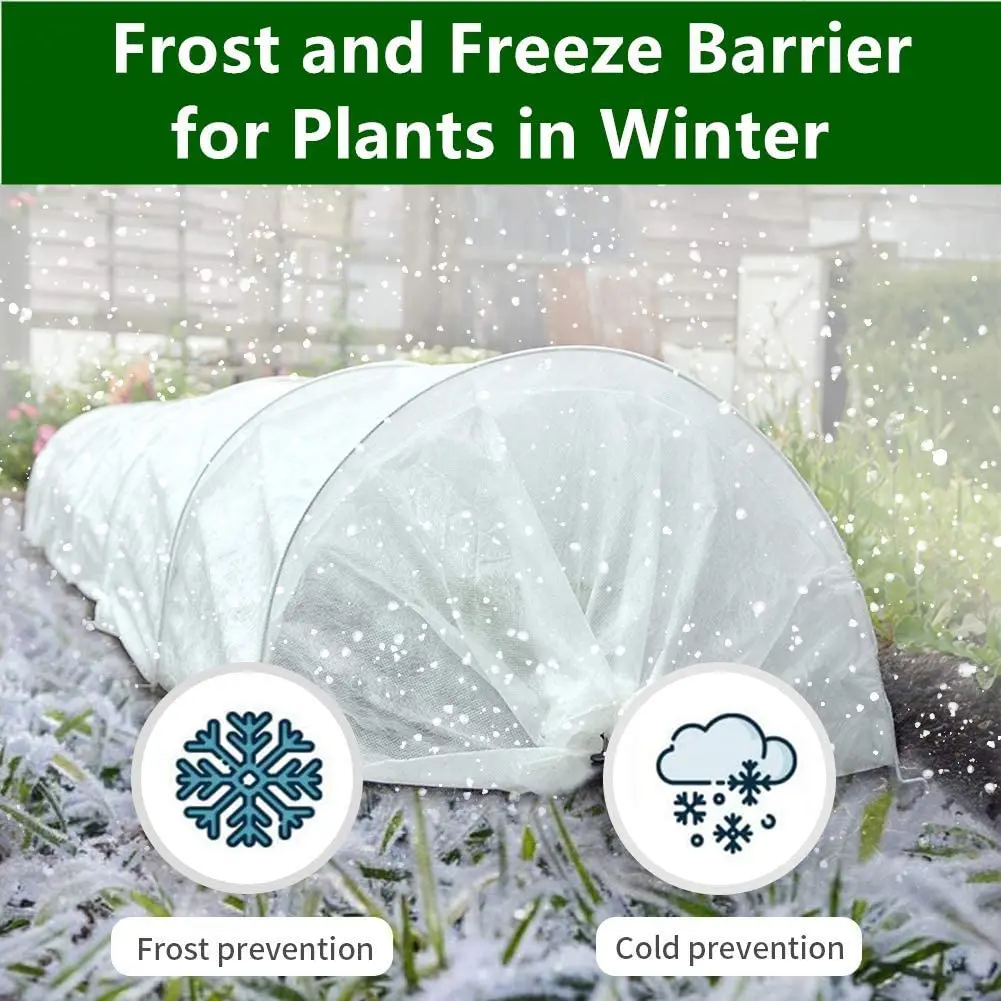 PP Spunbond Nonwoven Fabric Crop Plant Cover for Garden Agriculture Cover Non-woven Fabric Biodegradable Anti Frost Pests Damage