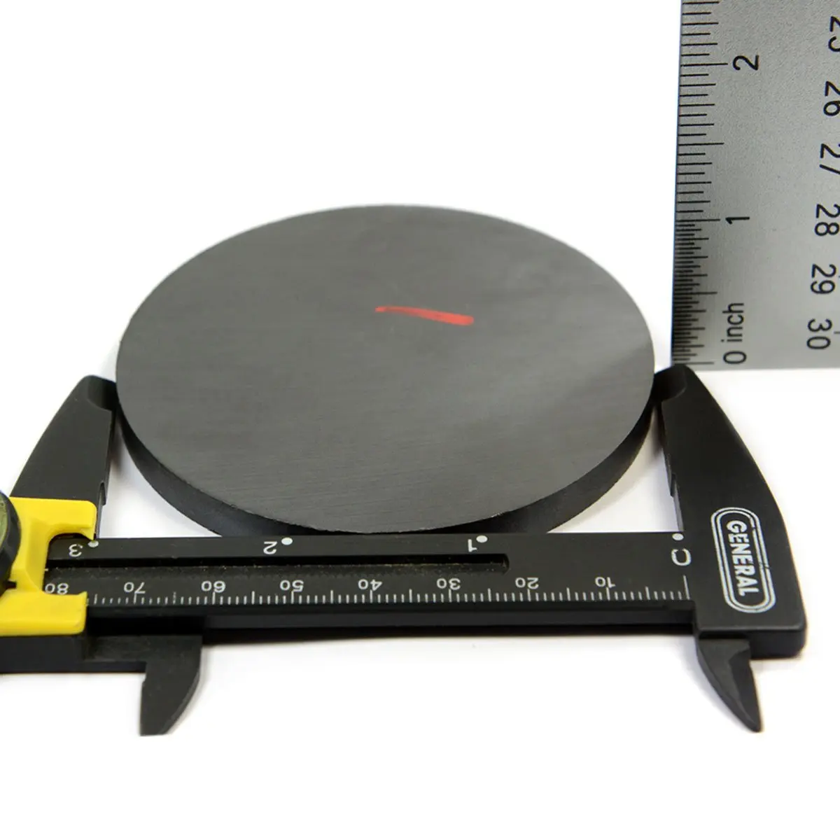 magnet manufacturer custom ceramic magnets round shape with dimpole