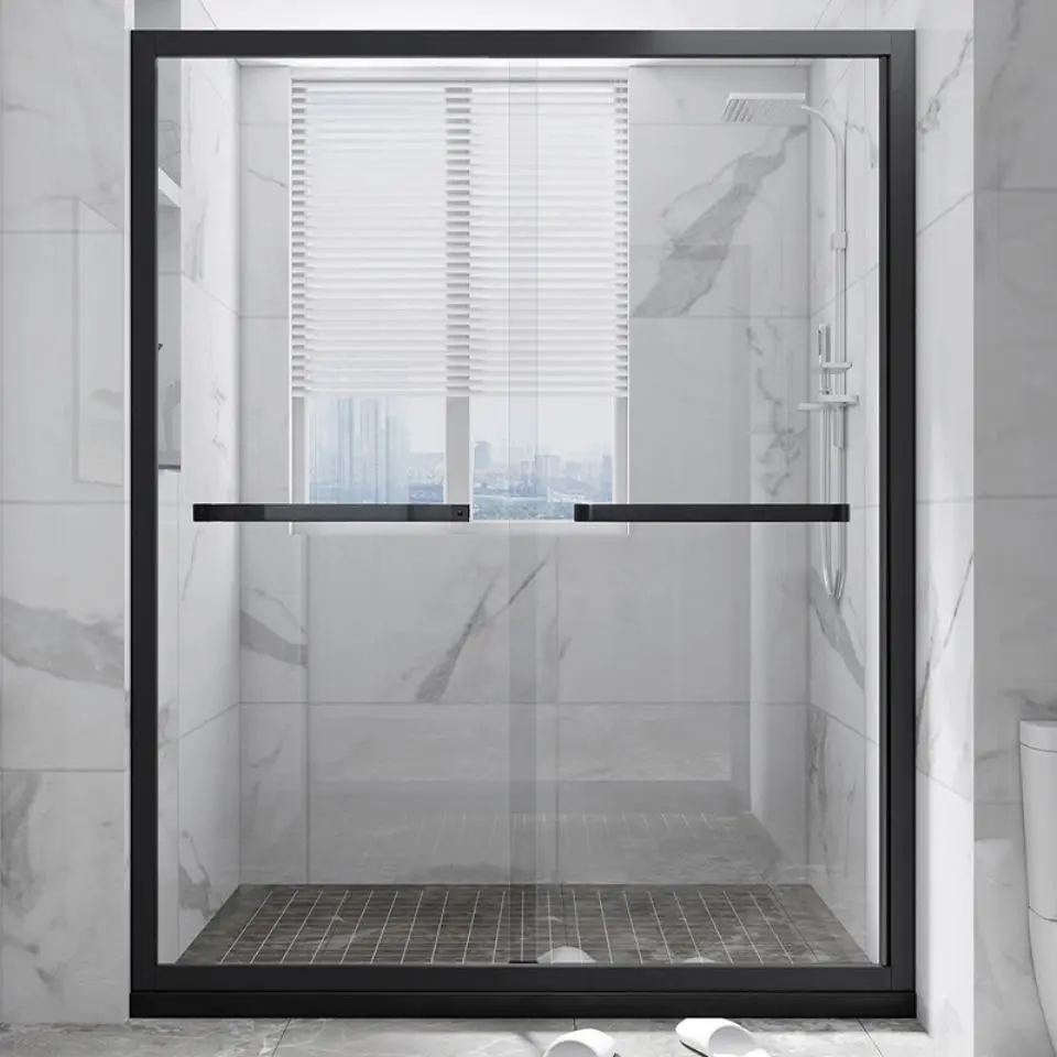 Glass Cheap Shower Cabin Economic Simple Shower Room Bathroom Shower Room