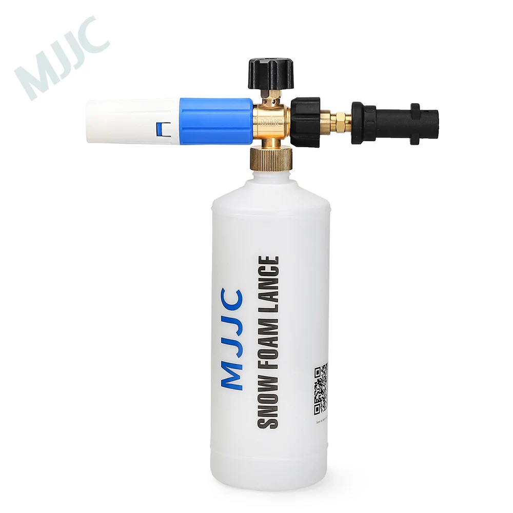 MJJC factory direct foam cannon snow foam lance for high pressure car washer Compatible to Varies Adapters