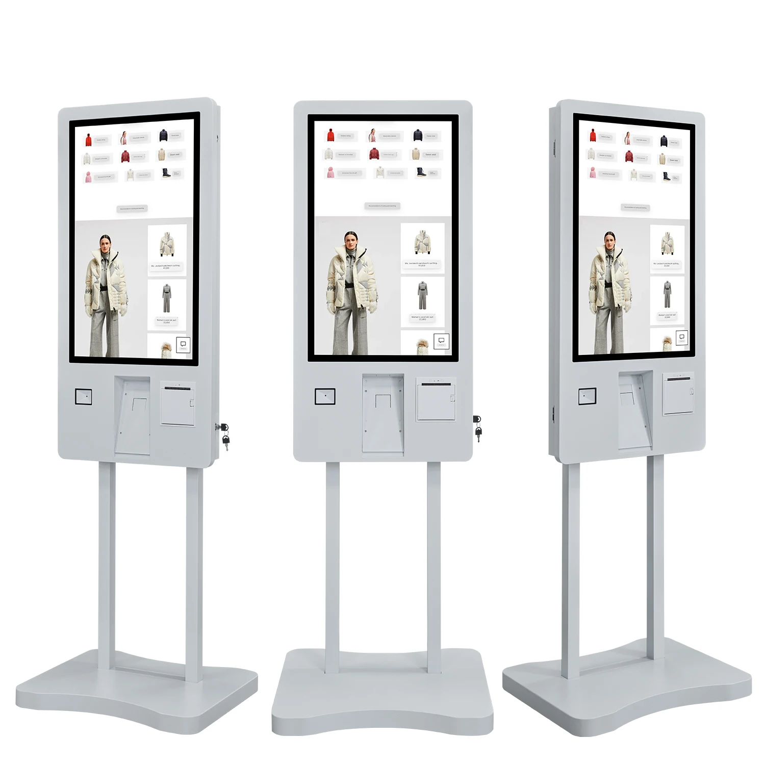 Лидер продаж 21 5 Дюймов интерактивный киоск самообслуживания автоматический сенсорный экран для самостоятельного заказа ресторана