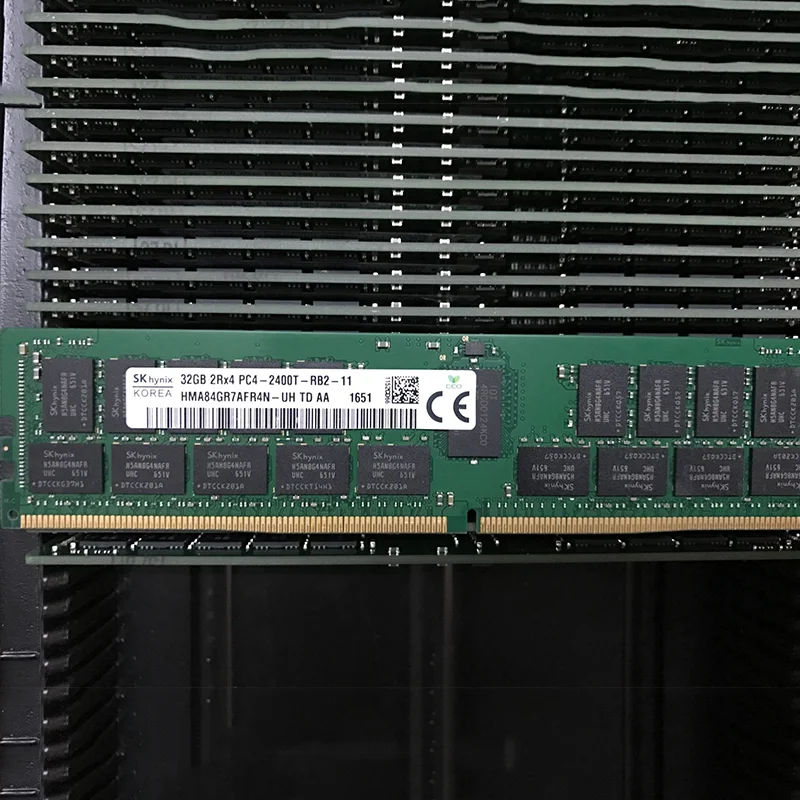 Wholesale 32gb ram memoria HMA84GR7AFR4N-UH - SK Server ram 1x 32GB DDR4-2400 memory ram RDIMM PC4-19200T-R Dual Rank x4 Module
