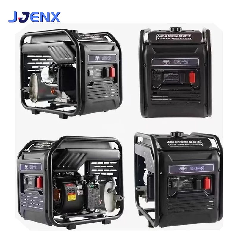 24V 3KW Hot selling Oil generator Automatic start stop of parking air conditioning generator for Car Truck RV universal