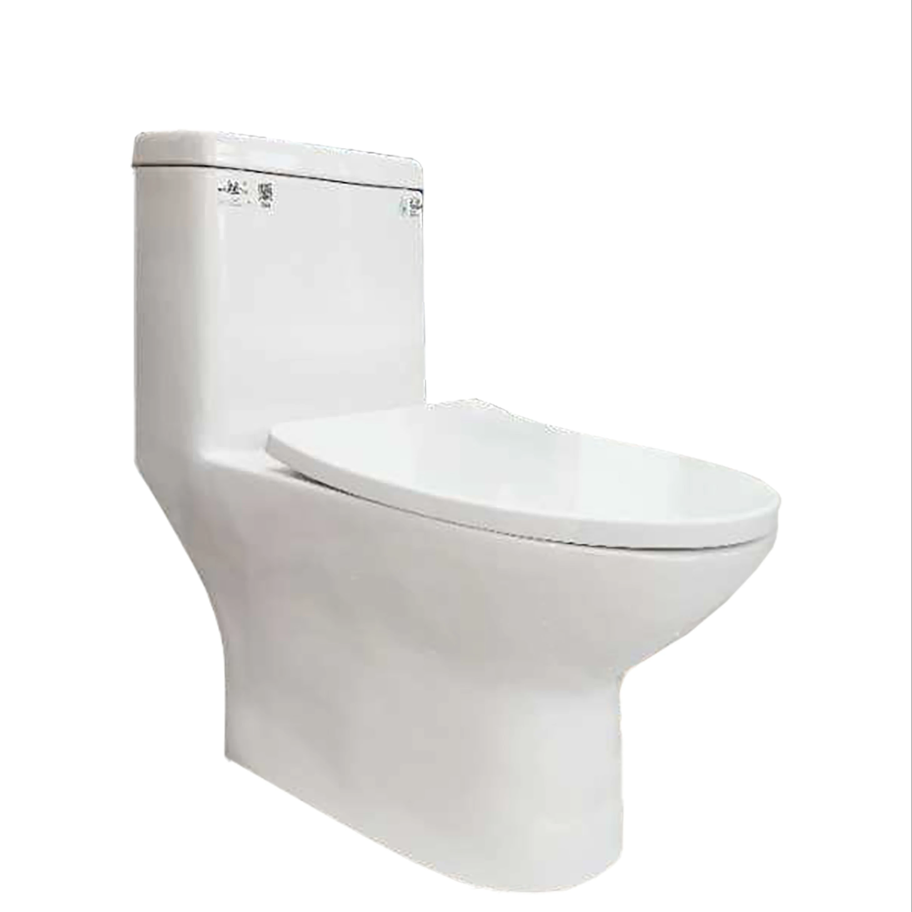 
High Quality Bathroom Modern Design White Ceramic One-piece S-trap Dual-Flush Toilet WC Incinerator Toilet 