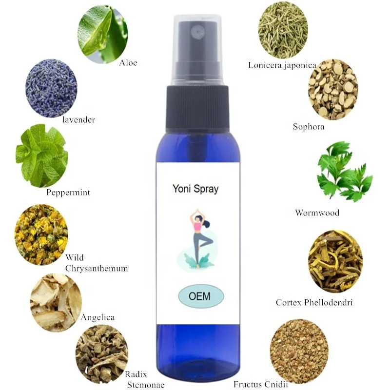 
Amazon Hot Selling Yoni Spray 100% Natural Organic Yoni Mist Spray with Cheap Price 