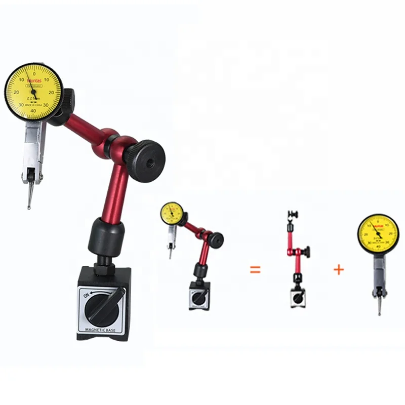 Universal Dial Indicator Magnetic Base Holder Dial Test Indicator Set High Precision Engraving Dial Indicator Measuring Tools