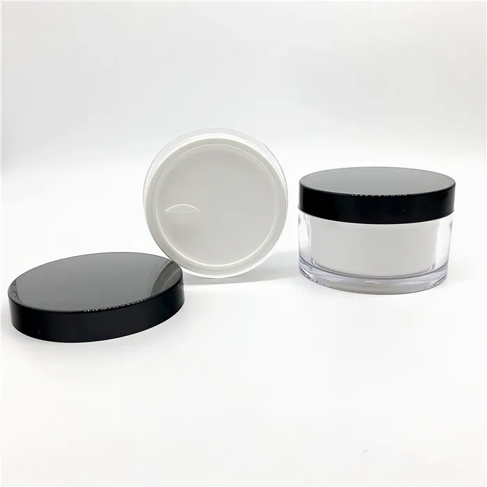  Пустая банка Skindcare 150 г пластиковый низкопрофильный косметический