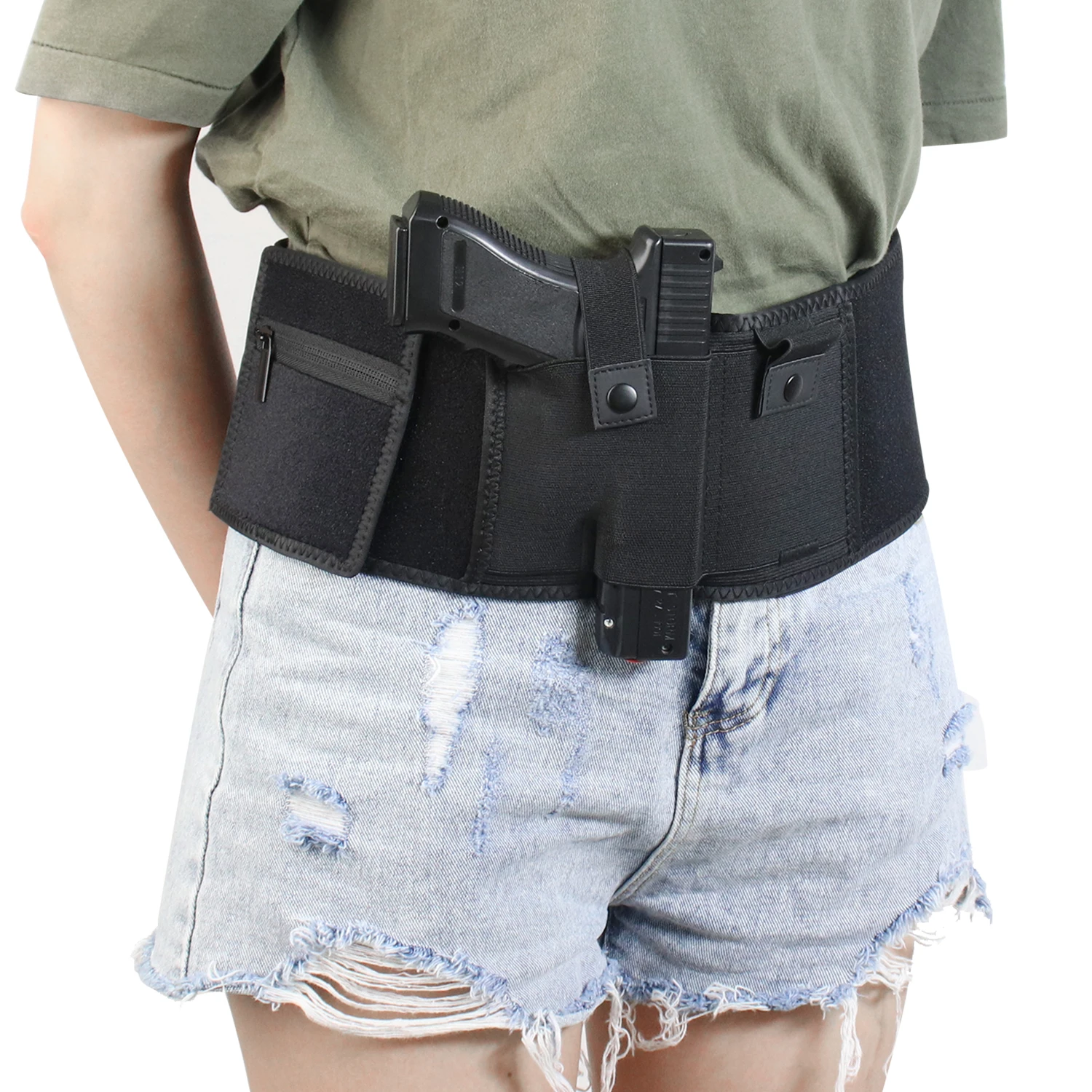 Неопреновая тактическая поясная кобура для пистолета на заказ