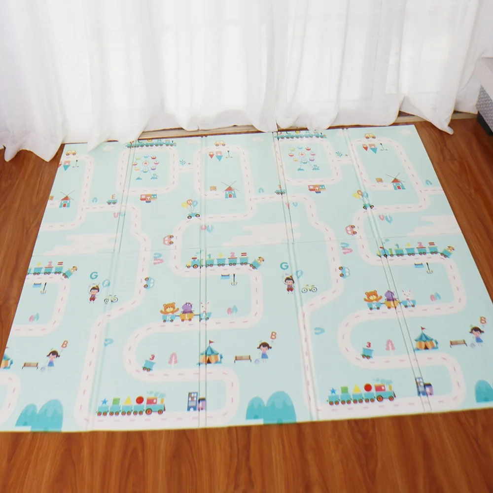  200*180 см Складной Игровой Коврик XPE нетоксичный складной игровой коврик для
