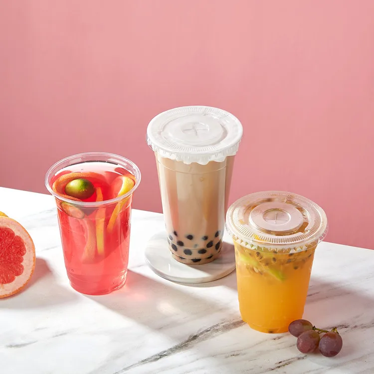 color change plastic cup production line with logo reusable lid carrier flamingo yogurt plastic cups